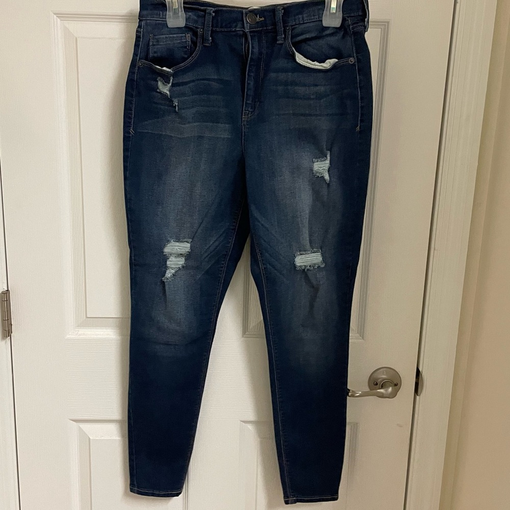 Mudd jean leggings.